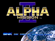 Alpha Mission II 封面