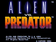 Alien vs. Predator (Euro 940520) 封面