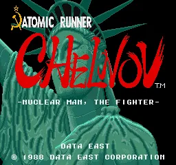 Chelnov - Atomic Runner (World) 封面