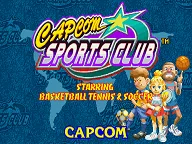 Capcom Sports Club (Euro 971017) 封面