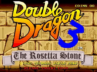 Double Dragon 3 - The Rosetta Stone (US) 封面