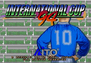 International Cup '94 (Ver 2.2O 1994/05/26) 封面