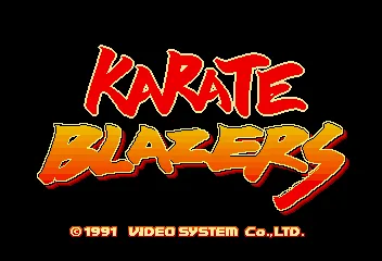 Karate Blazers (World, set 1) 封面
