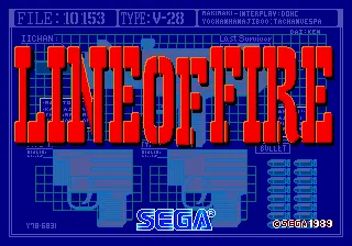 Line of Fire / Bakudan Yarou (World) (FD1094 317-0136) 封面
