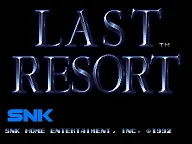 Last Resort 封面