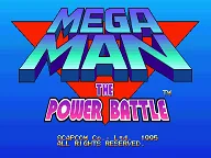 Mega Man: The Power Battle 封面