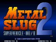 Metal Slug 2: Super Vehicle-001/II 封面
