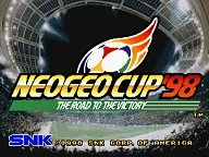 Neo-Geo Cup '98: The Road to the Victory (Misses rasters) 封面