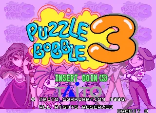Puzzle Bobble 3 (Ver 2.1O 1996/09/27) 封面