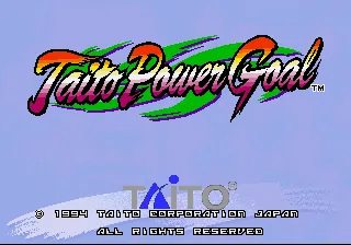 Taito Power Goal (Ver 2.5O 1994/11/03) 封面