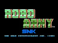 Robo Army 封面