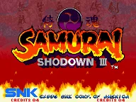 Samurai Shodown III 封面