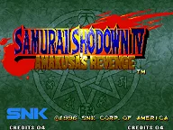 Samurai Shodown IV: Amakusa's Revenge 封面