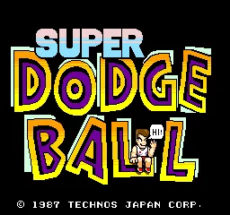 Super Dodge Ball (US) 封面