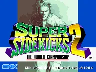 Super Sidekicks 2: The World Championship (Misses rasters) 封面