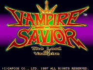 Vampire Savior: The Lord of Vampire (Euro 970519) 封面