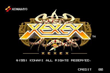 Xexex (ver EAA) 封面