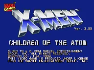 X-Men: Children of the Atom (Euro 950331) 封面