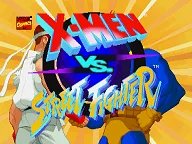 X-Men Vs. Street Fighter (Euro 961004) 封面