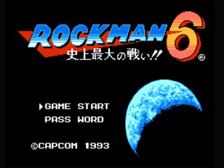 洛克人6HACK 版 封面