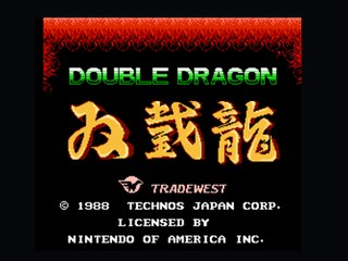 双截龙1代热血版 封面
